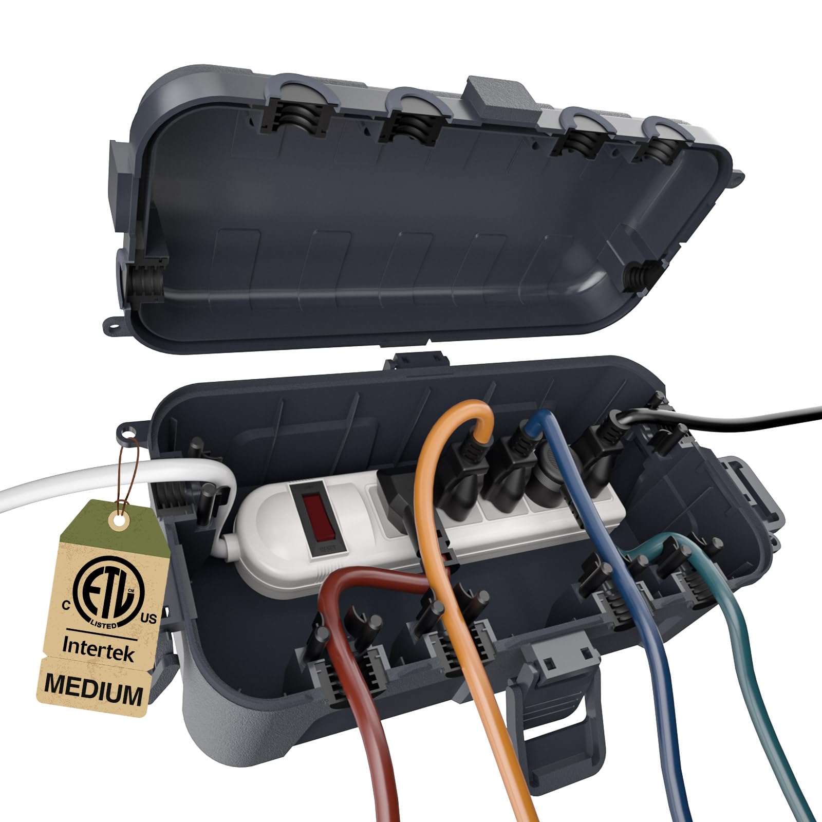 Outdoor Use Power Strip - Всепогодный защитный кожух для удлинителя, уличный