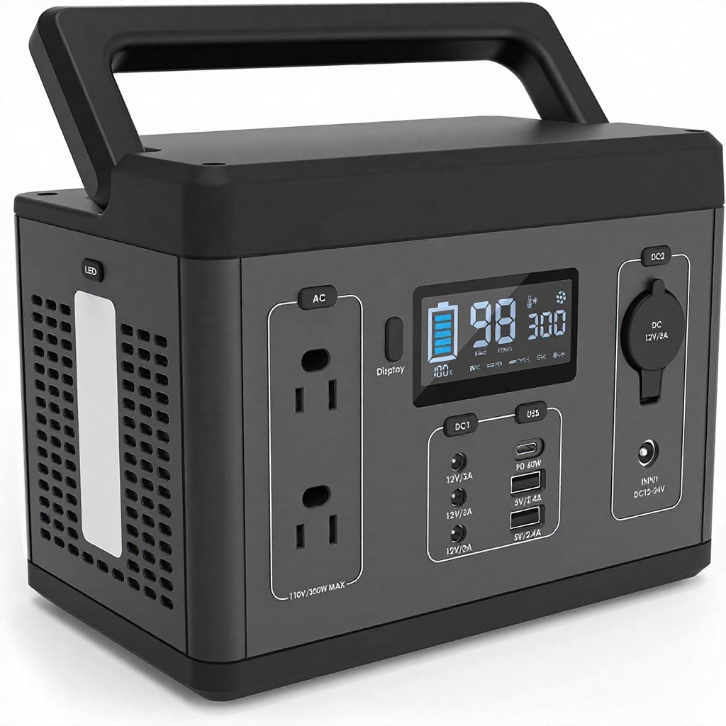 Ac Outdoor Power - Портативная электростанция мощностью 500 Вт, литий-ионный