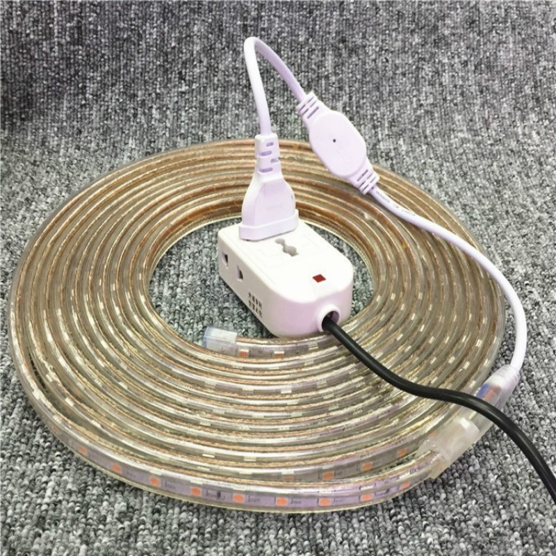 Светодиодные ленты AC220V SMD  – обзор и цена Outdoor Power Strip Weatherproof
