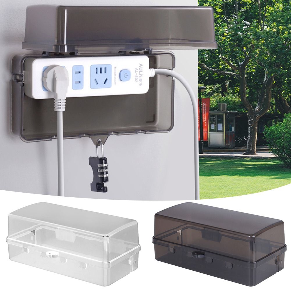 Прочный пластиковый защитный к – обзор и цена Outdoor Power Strip Weatherproof